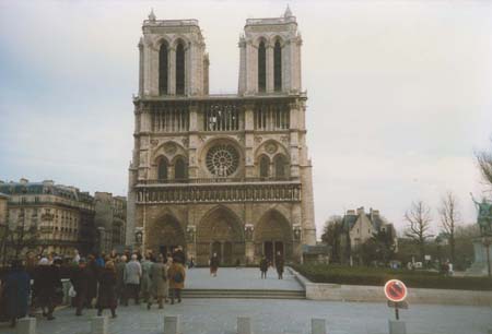 France Paris Notre Dame 1983